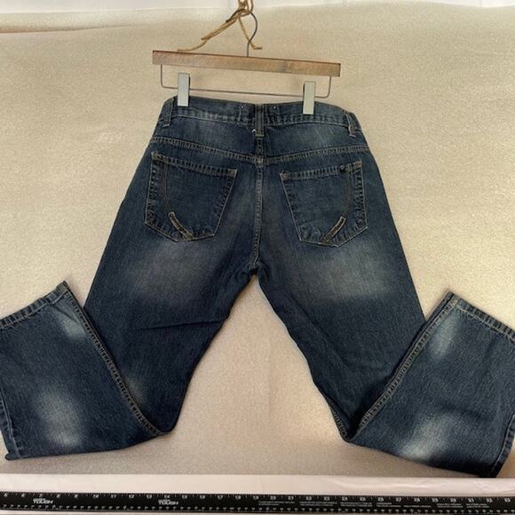 Paper Denim & Cloth 34x30 Straight Leg Jeans Mens Distressed. Casual Or Work - Picture 7 of 8